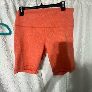 Lululemon Wunder Coral training Shorts